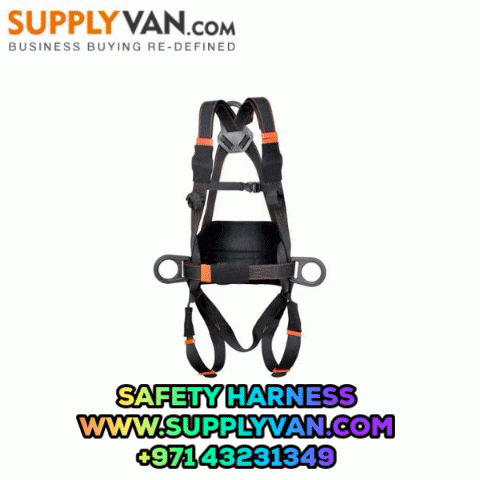 A Safety Harness not only improves the wearer's protection but also allows them to use their hands-free whilst working. To buy a safety harness visit us! https://bit.ly/2H5Zix8
