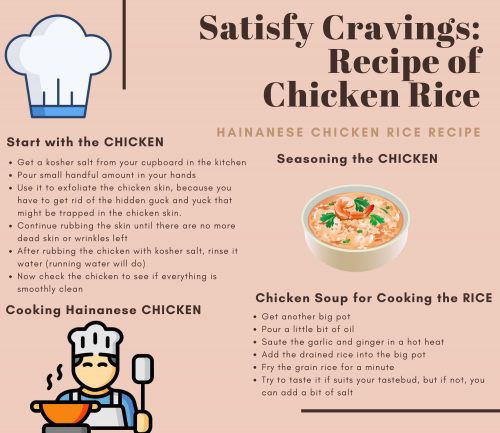 So to satisfy your craving, here is a recipe of the famous hainanese chicken rice you can try cooking in your home in Singapore.

#FamousChickenRiceSingapore

https://boontongkee.com.sg/