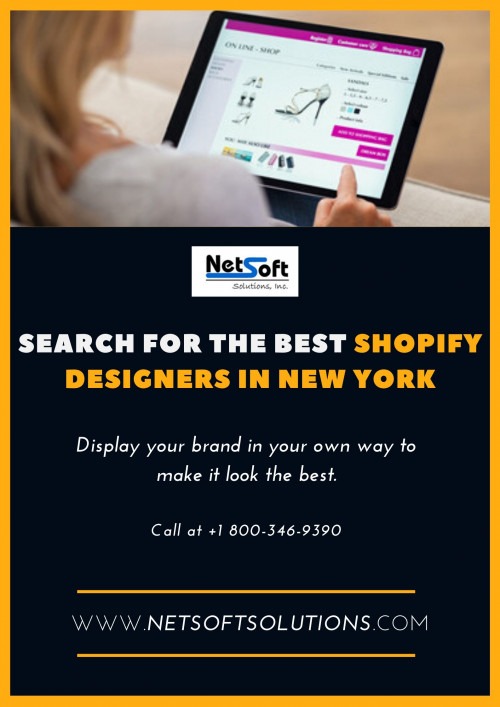 Are you searching for the best Shopify Designers in New York? All you need is a team of trained Shopify web designers, as this is going to affect your online store prerequisites, and give your clients an engaging score. Contact today!

http://www.netsoftsolutions.com/shopify-designers-developers-new-york/