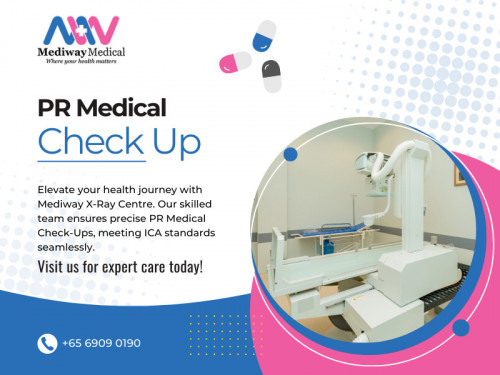 A PR medical check up is a crucial aspect of this process, allowing you to safeguard your health and meet the necessary requirements for permanent residency. So take the necessary steps to safeguard your health and well-being today! 

Official Website : https://mediwaymedical.com/

Mediway X-Ray Centre
Address: 20 Upper Circular Rd, B1-26/29 The Riverwalk, Singapore 058416
Phone: +6569090190

Find Us On Google Map : https://maps.app.goo.gl/Pz5KEk2VAdDaktKdA

Business Site: https://mediway-x-ray-centre.business.site

Our Profile: https://gifyu.com/mediwaymedical

More Images:
https://rcut.in/OKoBgOEL
https://rcut.in/pBUxZLJl
https://rcut.in/CnNvUxKm
https://rcut.in/QSRjHaTk