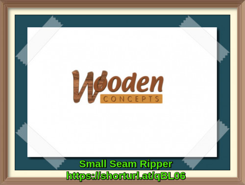 Work on loose threads anywhere on the go with personalized wood handles seam ripper kit, single and double seam ripper.
https://www.woodenconcepts.com/product-category/seam-rippers/