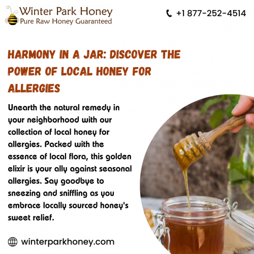 Harmony in A Jar Discover The Power of Local Honey For Allergies