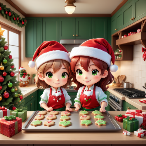 488095 christmas cartoon chef characters karacsonyi sefek meserajz 008