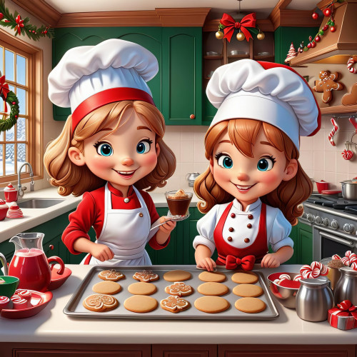 242184 christmas cartoon chef characters karacsonyi sefek meserajz 001