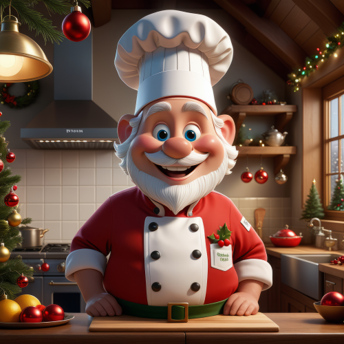 999444 santa chef mikulas sef 2