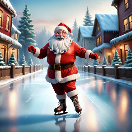 702434 santa ice skating mikulas korcsolyazik 003