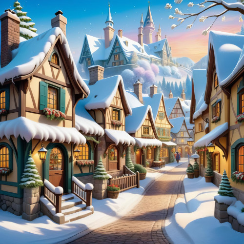 213077 snowy christmas village karacsonyi havas falu 3