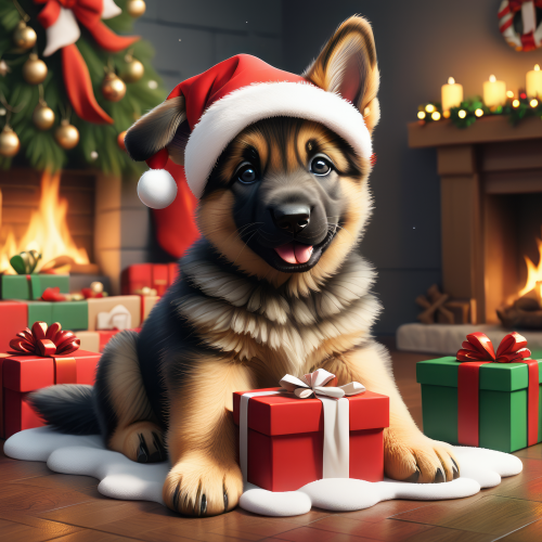 528527 german shepherd puppy santa mikulas nemet juhasz kiskutya 2