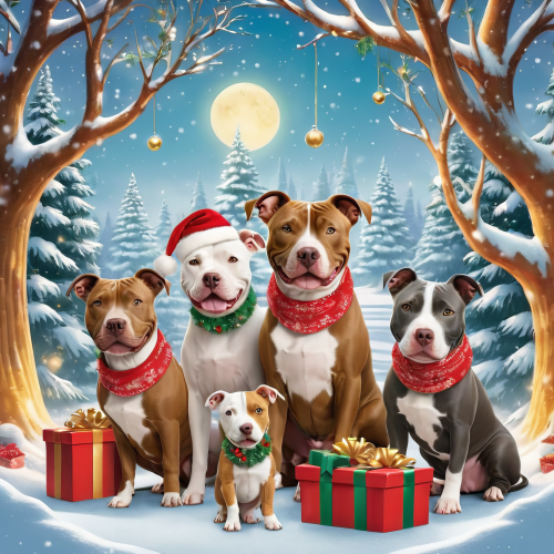 683287 christmas pitbull dogs karacsonyi pitbull kutyak 4