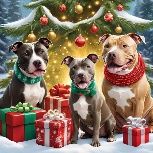 885765 christmas pitbull dogs karacsonyi pitbull kutyak 2