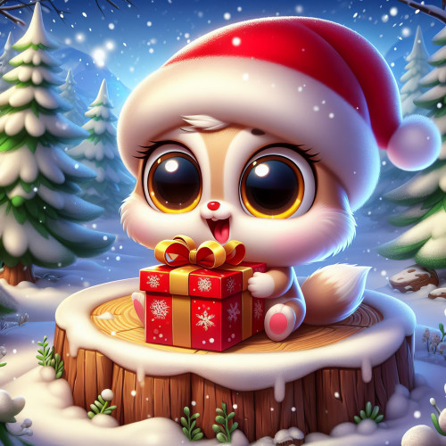 569751 cute christmas character aranyos karacsonyi karakter