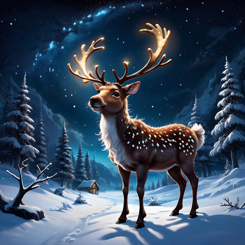 85701 once upon a snowy christmas eve at the north pole there was a little reindeer named rosie rosi