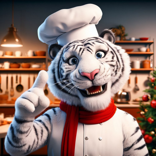 919779 funny tiger chef humoros tigris