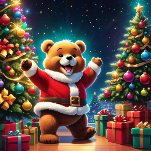 448943 christmas teddy bear karacsonyi pluss maci 2