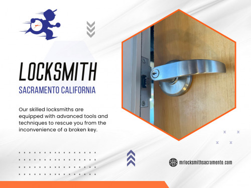 Hiring a professional car locksmith is the best solution for finding yourself locked out of your vehicle. They are the go-to option for turning lockouts into solutions with their round-the-clock availability, fast response time, experience and expertise, cost-effectiveness, and enhanced security measures. So next time you're faced with a car lockout emergency, don't panic; just call Mr. Locksmith Sacramento Inc California.

Official Website: https://mrlocksmithsacramento.com/

Mr. Locksmith Sacramento Inc.
Address:  1104 Corporate Way, Sacramento, CA 95831, United States
Phone:	+1 916-400-1981

Google Map URL: http://maps.app.goo.gl/YbUJAGv47Nabpigh9

Business Site: https://business.google.com/website/sacramento-garage-and-locksmith-service/

Our Profile : https://gifyu.com/mrlocksmithca

More Photos : 

https://is.gd/XgUpkS
https://is.gd/x1rZlf
https://is.gd/KTiHMG
https://is.gd/KR95Tk