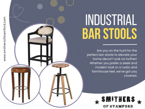 Industrial bar stools have become popular for residential and commercial spaces, adding a touch of rugged charm to any environment. 

Oficial Website: https://www.smithersofstamford.com

For More Information Visit: https://www.smithersofstamford.com/bar-stools.html

Address: 6-8 Broad Street, PE91PG Stamford, Lincolnshire, United Kingdom
 
Tell:+441780 435060

Our Profile: https://gifyu.com/smitherstamford
More Images: 
http://tinyurl.com/yuszxgy4
http://tinyurl.com/yrhqcmpx
http://tinyurl.com/yw3n458m
http://tinyurl.com/ywws4xcl