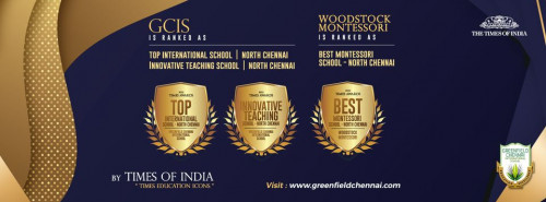 Greenfield Chennai International School is the best place for your little one as it makes their world a little bit better where they aim the personal growth of the kid. The school gives a flexible environment, keeping its students focused and dedicated towards their studies. Greenfield Chennai International School always encourages its students chin up, face the challenges, open their heart for new learnings and never give up even in the worst situation.
https://greenfieldchennai.com/
Address: Greenfield Chennai International School No. 1313/1A, 200 Feet Inner Ring Road, Madhavaram, Chennai - 600110
Board: CBSE
Website: info@greenfieldchennai.com
Phone: 9791191397 & 7358559432