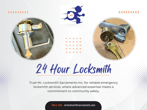 Getting locked out of your car can be a frustrating experience, but with the right car unlock service, you can quickly regain access to your vehicle. When searching for a car unlock service, choosing a 24 hour locksmith with expertise with your car model, fair pricing, and proper licensing is important. 

Official Website: https://mrlocksmithsacramento.com/

Mr. Locksmith Sacramento Inc.
Address:  1104 Corporate Way, Sacramento, CA 95831, United States
Phone:	+1 916-400-1981

Google Map URL: http://maps.app.goo.gl/YbUJAGv47Nabpigh9

Business Site: https://business.google.com/website/sacramento-garage-and-locksmith-service/

Our Profile : https://gifyu.com/mrlocksmithca

More Photos : 

https://is.gd/ASi5Rh
https://is.gd/zYgua8
https://is.gd/oLc8BK
https://is.gd/VUAOzv