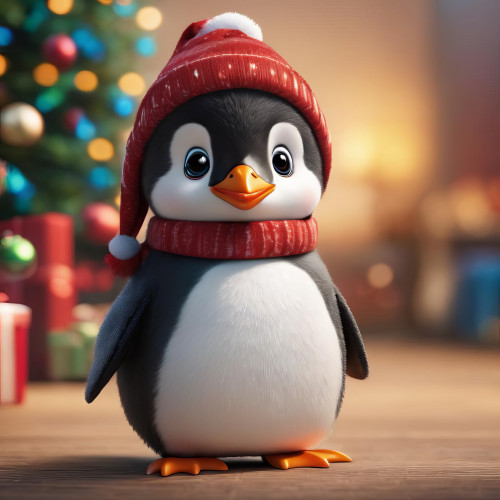 534900 santa penguin mikulas pingvin