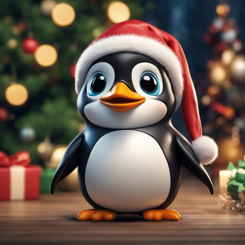 609370 santa penguin mikulas pingvin 6