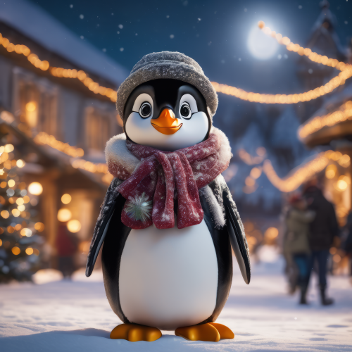 846705 santa penguin mikulas pingvin 4