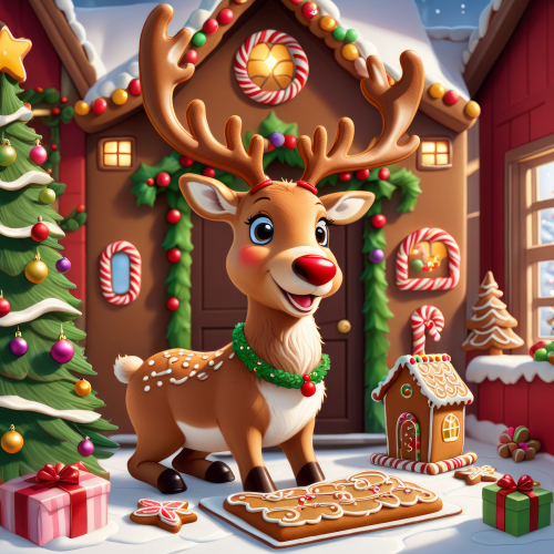 117015 rudolph reindeer renszarvas