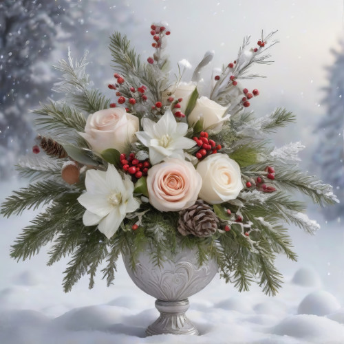 733997 karacsonyi viragcsokor christmas bouquet 2