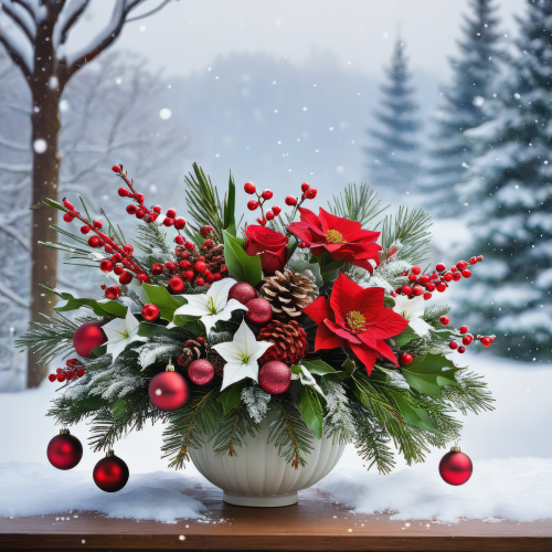 620992 karacsonyi viragcsokor christmas bouquet 7