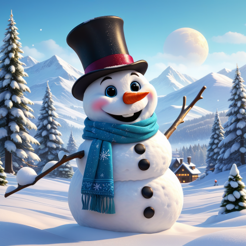 106769 snowman cartoon hoember meserajz 2