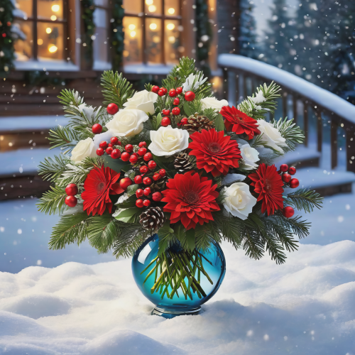 182237 christmas bouquet flowers karacsonyi viragcsokor viragok 026