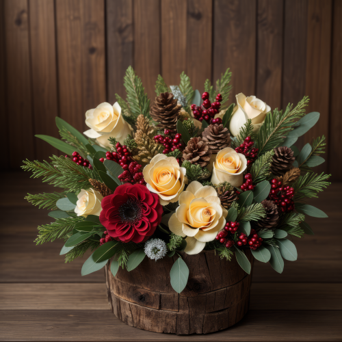 83811 christmas bouquet flowers karacsonyi viragcsokor viragok 025