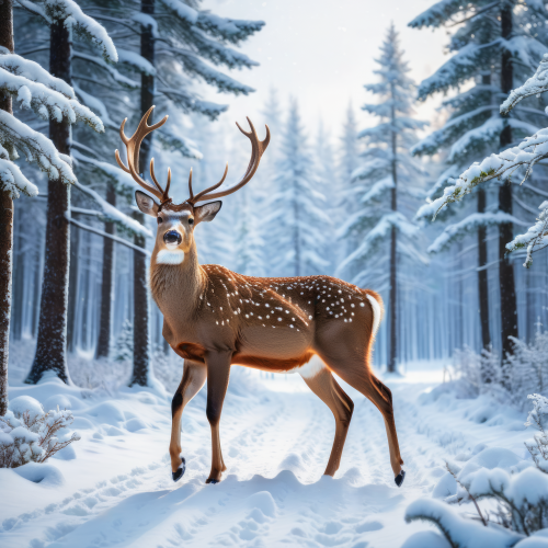 396153 reindeer renszarvas ugrik jump 5