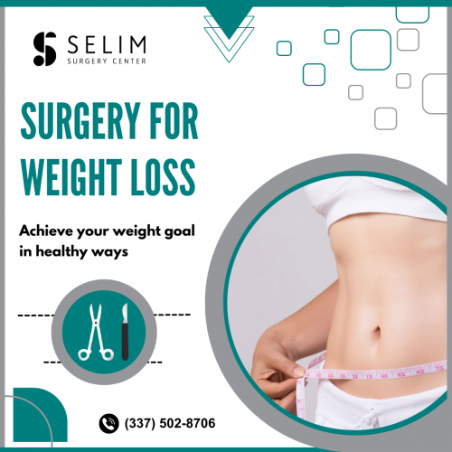 Medical procedure for weight loss, typically involving stomach size reduction or bypass to limit food intake. We provide comprehensive surgery, utilizing advanced procedures for lasting results. For more information, mail us at contact@selimsurgerycenter.com.