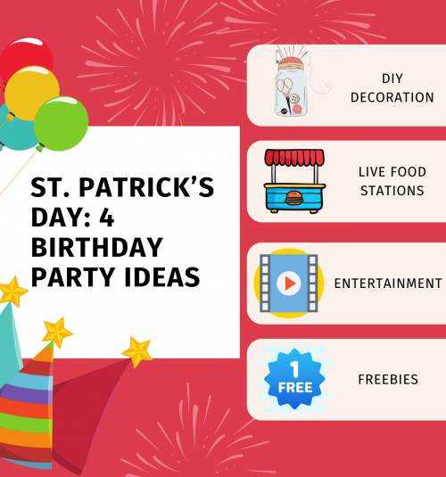 Here are just some best options you can try when throwing a Birthday Party on St. Patrick’s Day. But if this all too much, then consider hiring a party planner from this carnival rental company, and see if their ball pit rental in Singapore is worth your budget!

#BallPitRentalSingapore

https://www.carnivalrental.sg/ball-pit-rental