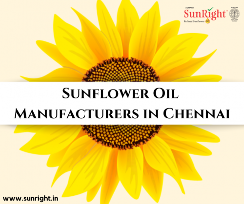 Among so many cooking oils out there, sunflower seed oil with its amazing medicinal properties, remains to be the healthiest oil in the market. To use top-notch quality sunflower oil, reach Sunright oil, one of the leading sunflower oil manufacturers in Chennai. To know more about them, visit https://sunright.in/.