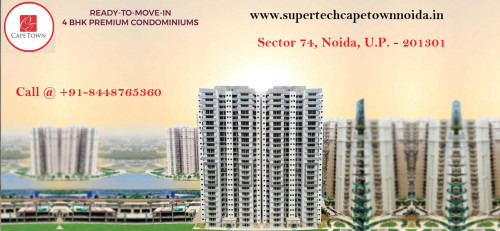 Supertech Cape Town offers lavish apartments for home buyers.  You can buy the attractively designed 4 BHK flats completed with top class designs. These flats are well ventilated, large and laced with all recent features.

Visit at www.supertechcapetownnoida.in