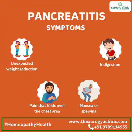 Best Homeopathic Treatment for Pancreatitis Near Me in Vellore, India @aarogya clinic. If you find above symptoms, you might be prone to pancreatitis. Consult us Today! @www.theaarogyaclinic.com