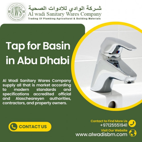 Founded Al Wadi Sanitary Wares Company in 1980 Ad, where we are not the only ones in this area and but we Distinguished sell and supply sanitary ware, including internal and external. Defined also supply and sale of all products, Gardening Supplies, and construction materials for the project work and home.

Our Website: https://alwadisbm.com/
Business Email: khalid@alwadisbm.com
Address: Mussafah M9, Abu Dhabi UAE
Phone: 97125551941

#bathroom #bathroomaccessories #bathroomaccessoriesinabudhabi #fitting #dubai #uae