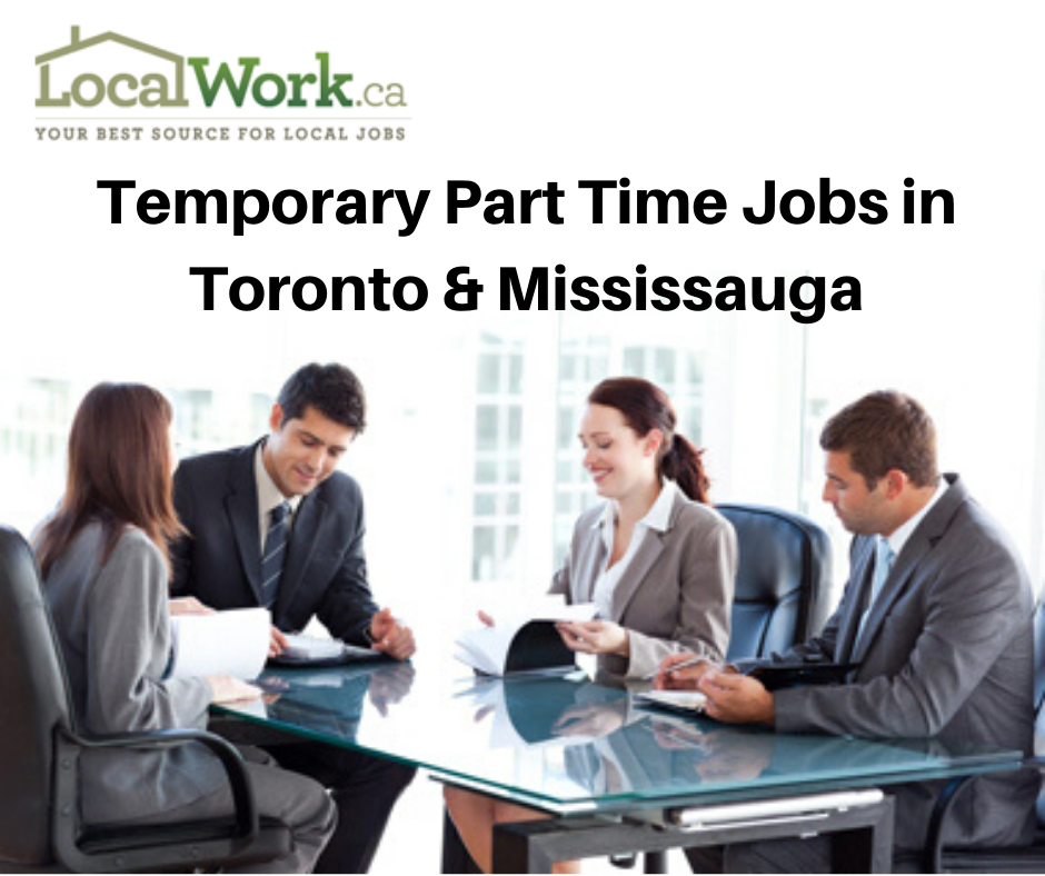 She to work part time. Temporary job. part time job.