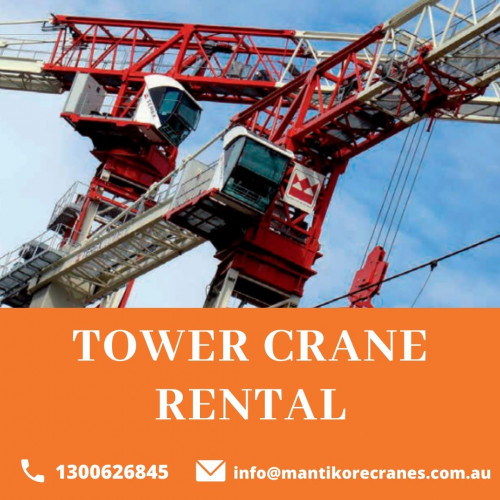 Mantikore Cranes provides Tower crane rental in Sydney. We provide reliable equipment, professional site maintenance, efficient services and best tower crane are available with different equipment.
Source:     https://mantikorecranes.com.au/