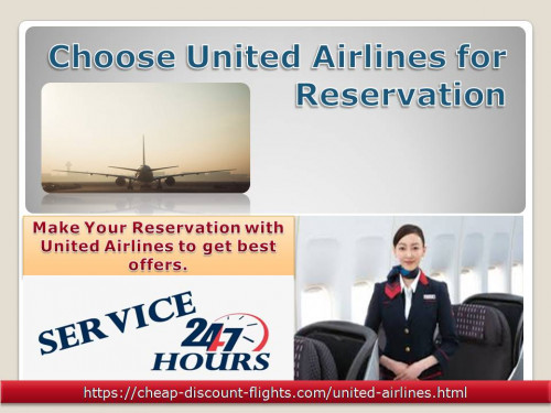 We offer excellent service for Airlines for over a decade now. If you want to travel in luxury at the lowest price, we are just one phone call away. United airlines reservations number is your gateway for having awesome discounts and low prices on Flight tickets. To know detail visit: https://cheap-discount-flights.com/united-airlines.html