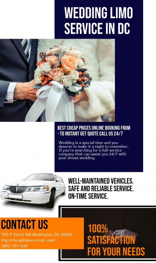 Wedding Limo Service in DC