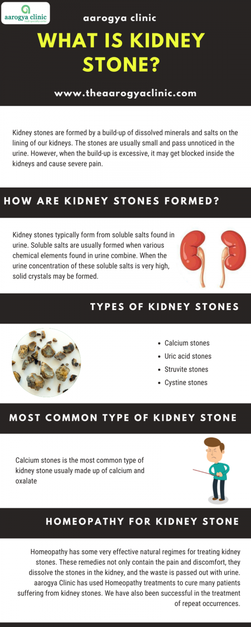 Kidney Stone Treatment in Homeopathy Near Me in Vellore | aarogya clinic can effectively repair the kidney damage in patients without any surgery and side effects