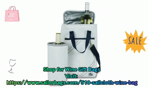 Shop for wine gift bags. visit https://www.sailorbags.com/510-sailcloth-wine-bag
