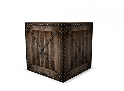 Wooden Crate Poseless