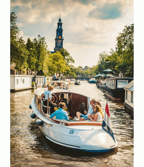 Enjoy local foods, interesting drinks, and breathtaking views in our private canal tour in Amsterdam. Contact Amsterdam Experiences for fun-loving trips! Dial: +31 6466 24649.