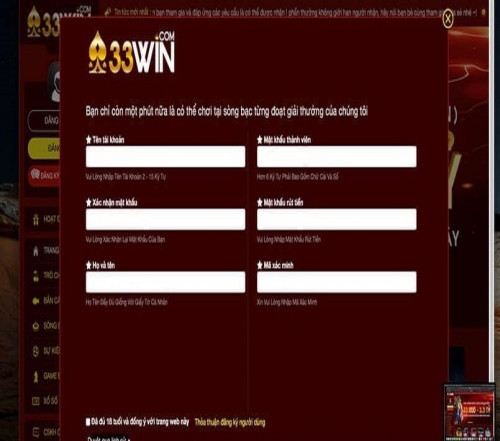 Ngoài giải trí đa nền tảng thì người chơi còn dễ dàng đăng ký 33win để trở thành thành viên tại đây. Vì nhu cầu người chơi tham gia ngày càng đông đảo nên 33win luôn cố gắng tạo ra một hệ thống để người chơi có thể dễ dàng đăng ký tốt nhất. Đó chính là lý do vì sao mà 33win luôn là hệ thống có số lượng thành viên đông đảo đến vậy.
 Nguồn bài viết: https://33winlink.com/dang-ky-33win/
#33winlink #33win #nha_cai_33win #nha_cai #casino #dangky33win
