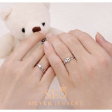 e_love_heart_knot_rings