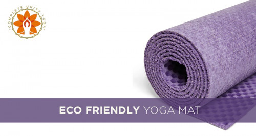 Buy Eco-friendly yoga mat from Complete Unity Yoga. These mats have a proper thickness, grip and easy to maintain and will serve you longer. Most importantly these mats help in building immense strength and flexibility. 
https://completeunityyoga.com/collections/eco-friendly-yoga-mats