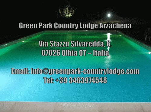 Green Park Country Lodge Arzachena offers a wooden made swimming house on rent for vacation in which you can take advantage of swimming, excursion, biking with your family, friends or loved one. For more details, call us on  +39 3483974548.